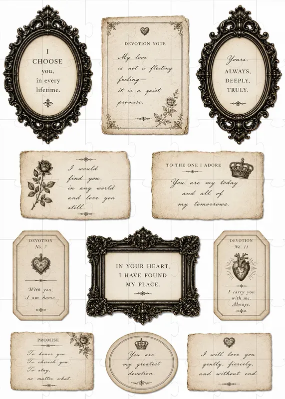 Keepsake Letters Vintage Papers