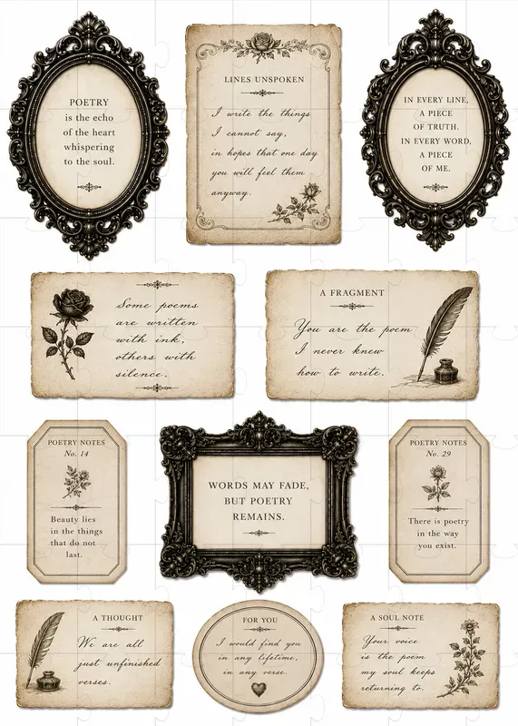 Keepsake Letters Vintage Papers