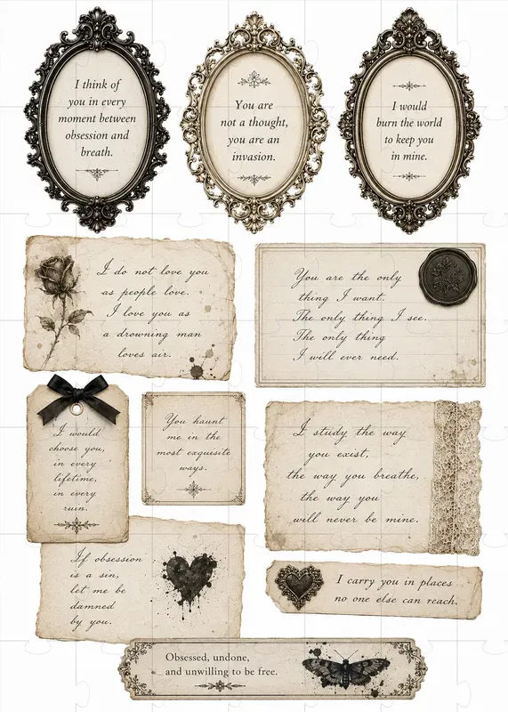 Keepsake Letters Vintage Papers