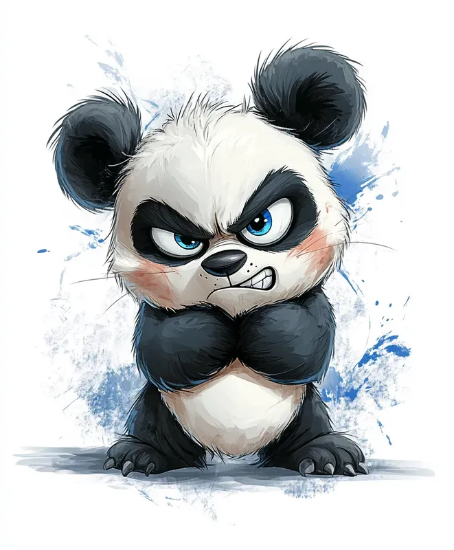 Cute Cartoon Animals With Attitude