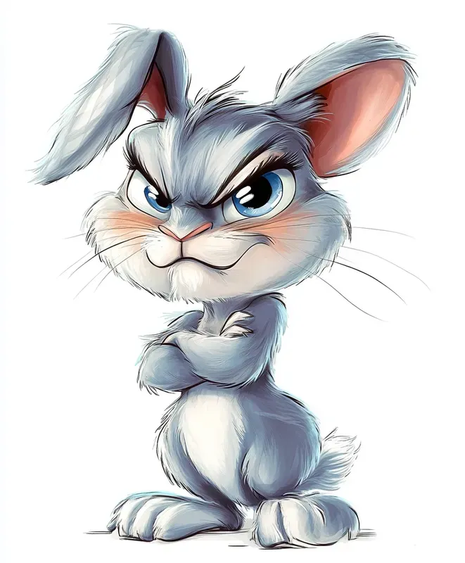 Cute Cartoon Animals With Attitude