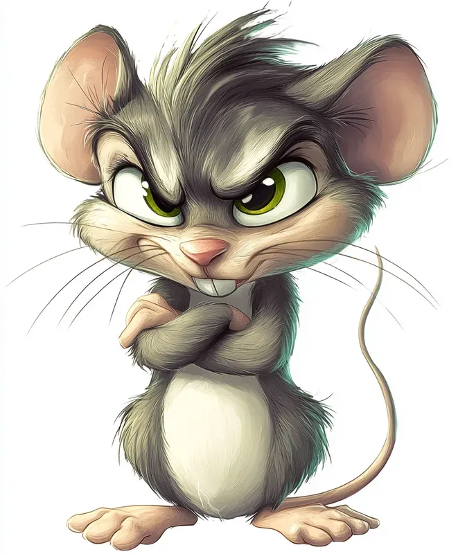 Cute Cartoon Animals With Attitude