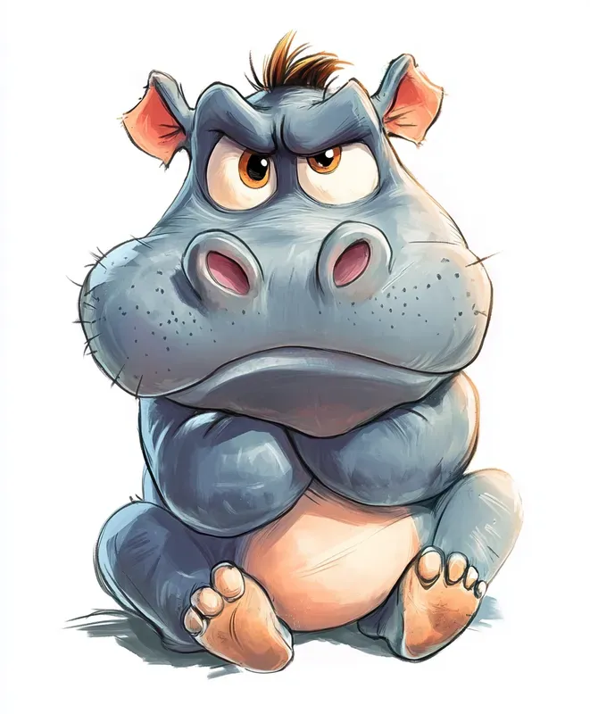 Cute Cartoon Animals With Attitude