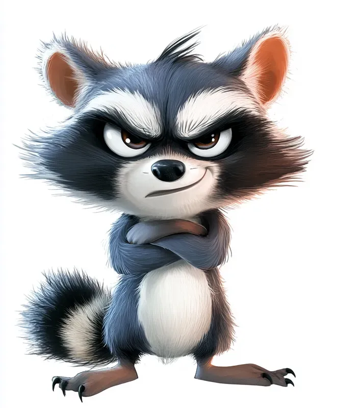 Cute Cartoon Animals With Attitude