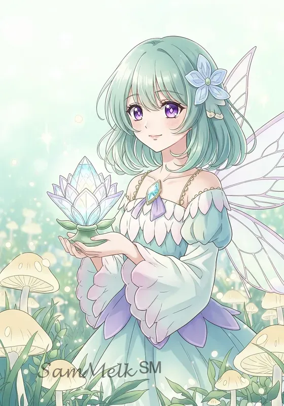 Vibrant Anime Fantasy Characters
