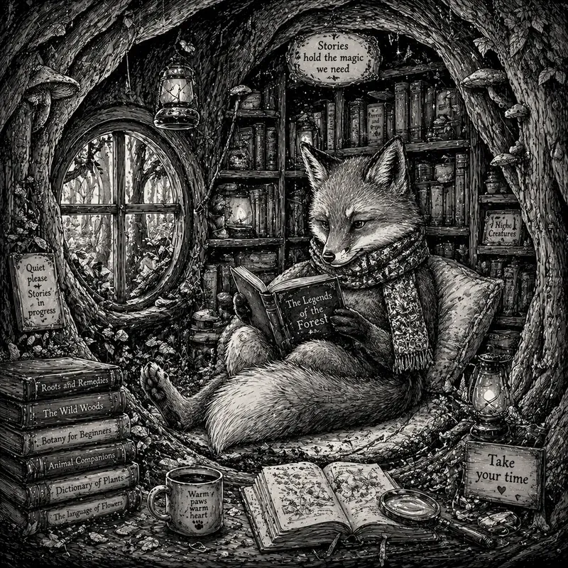 Dreamy Storybook Ink Worlds