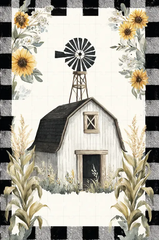 Rustic Vintage Watercolor Charms