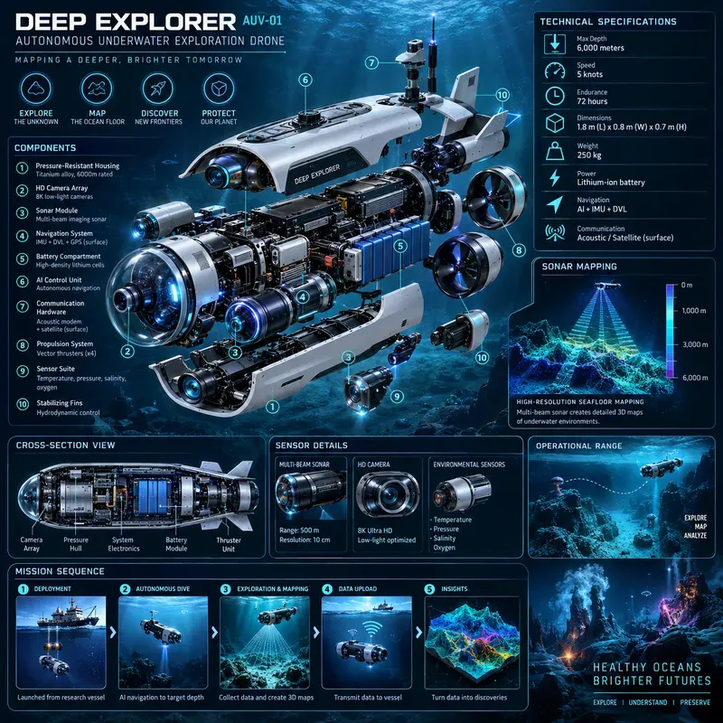 Futuristic Technical Infographics