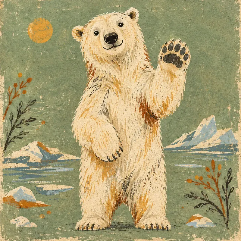 Whimsical Folk Animal Prints