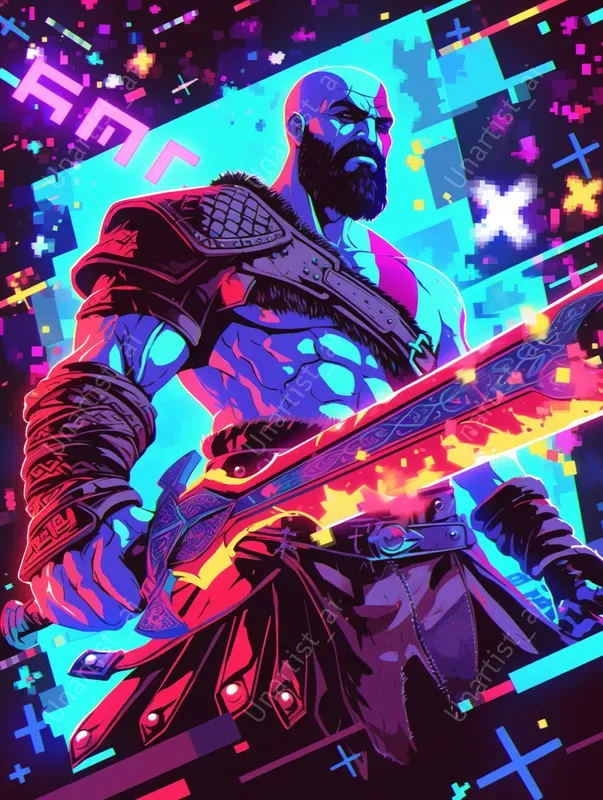 Retro Arcade 8bit Action Heroes