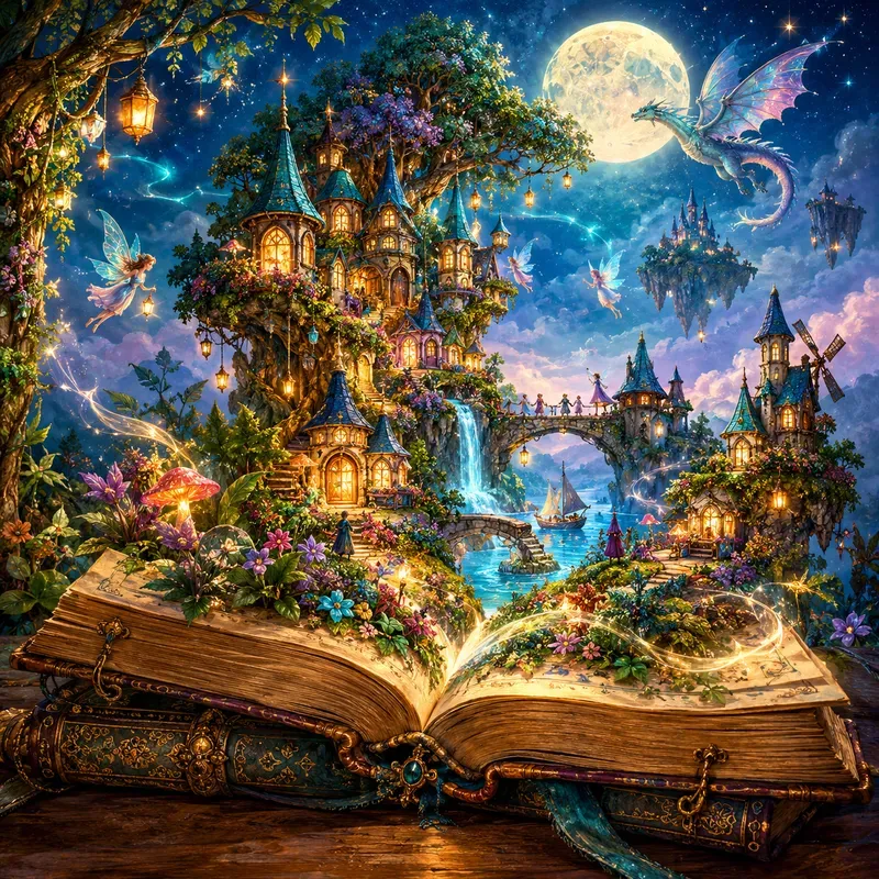 Enchanted Storybook Worlds
