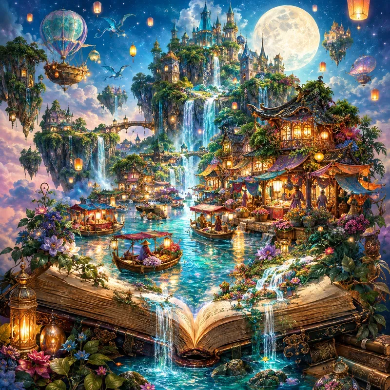 Enchanted Storybook Worlds