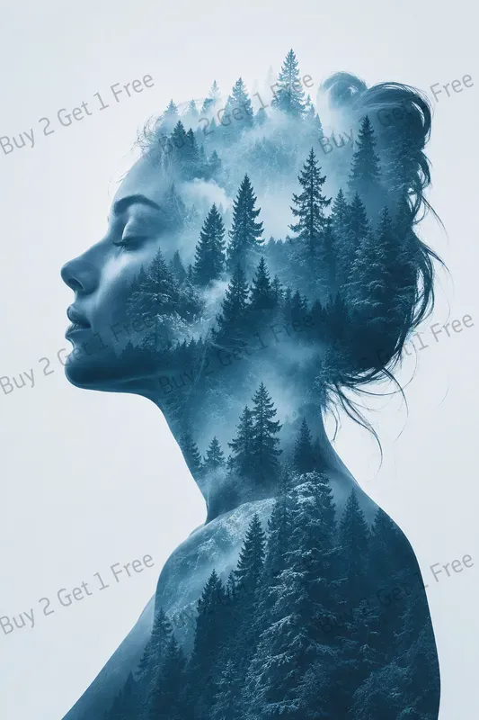 Nature Blend Exposure Portraits