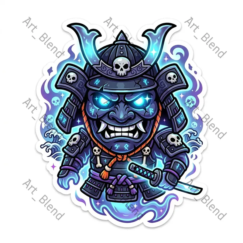 Gothic Cartoon Stickers