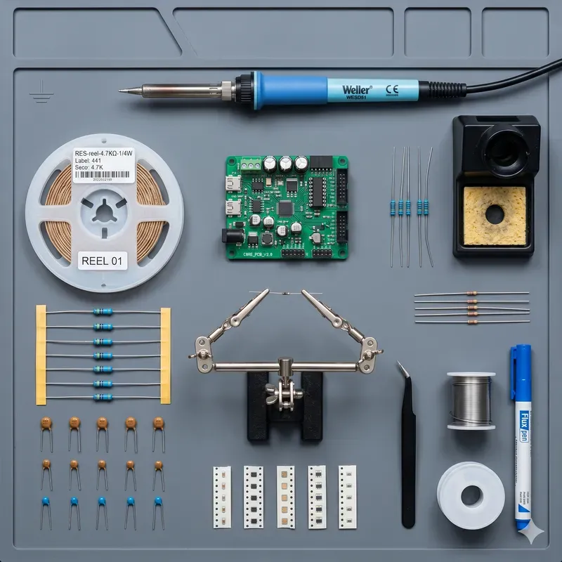 Knolling Flatlay Photography