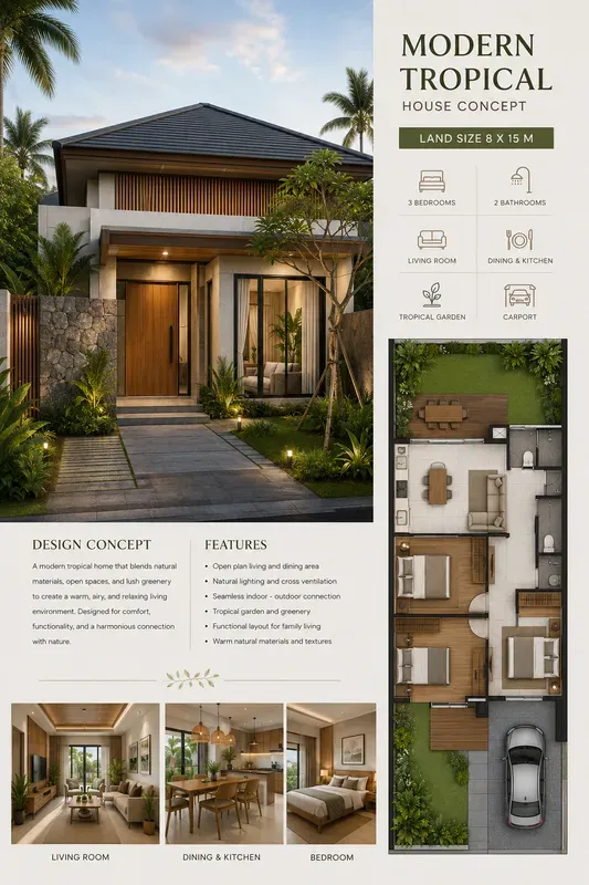 Residential House Concept Generator