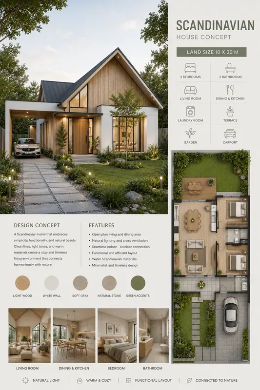 Residential House Concept Generator
