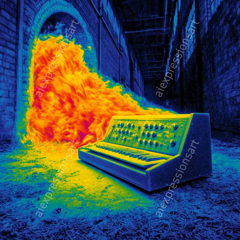Thermal Duotone Dj Album Covers