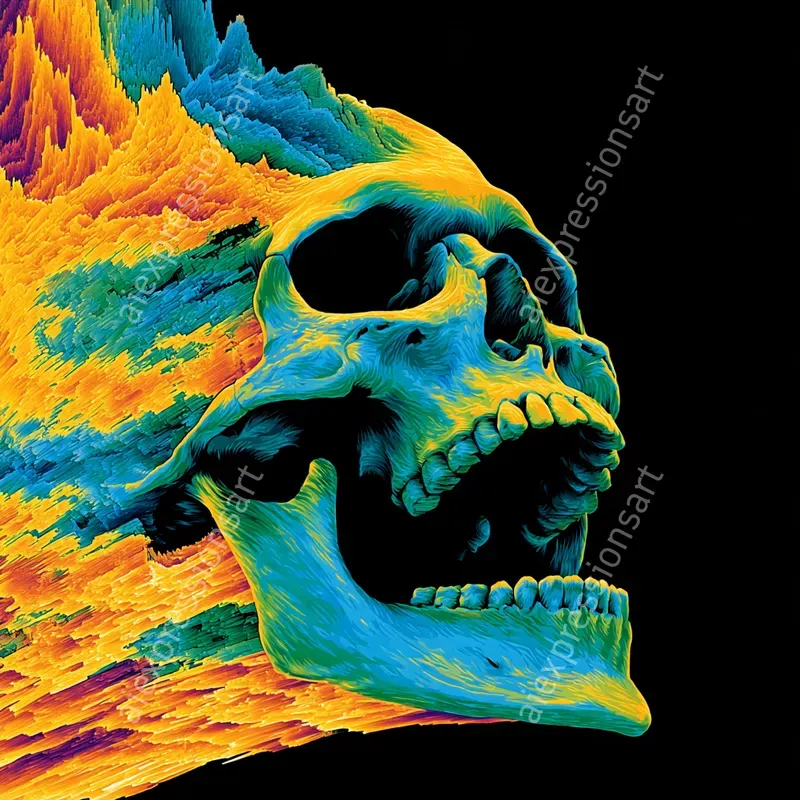 Thermal Duotone Dj Album Covers