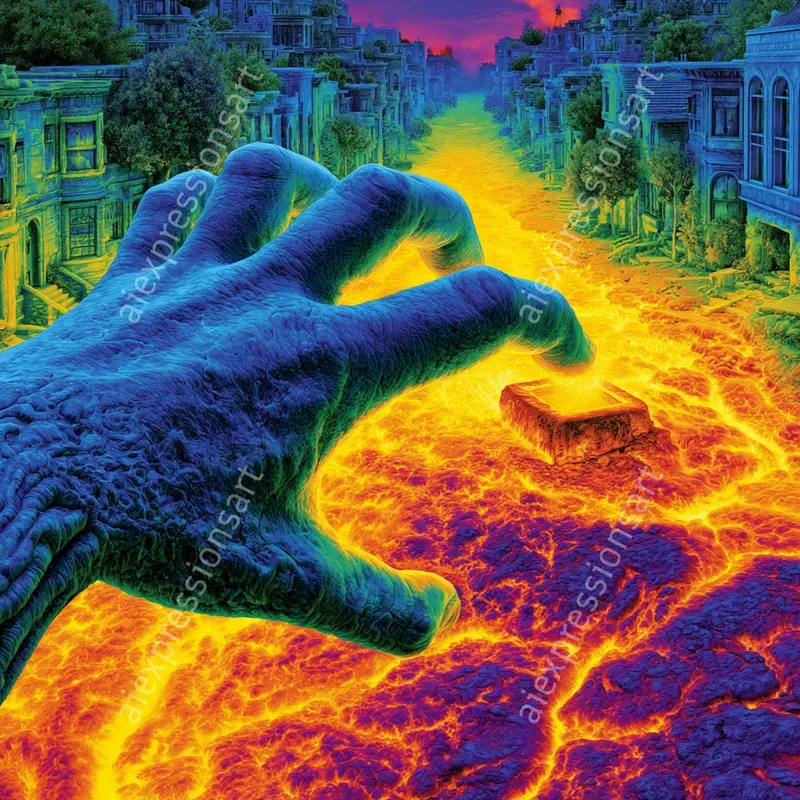 Thermal Duotone Dj Album Covers