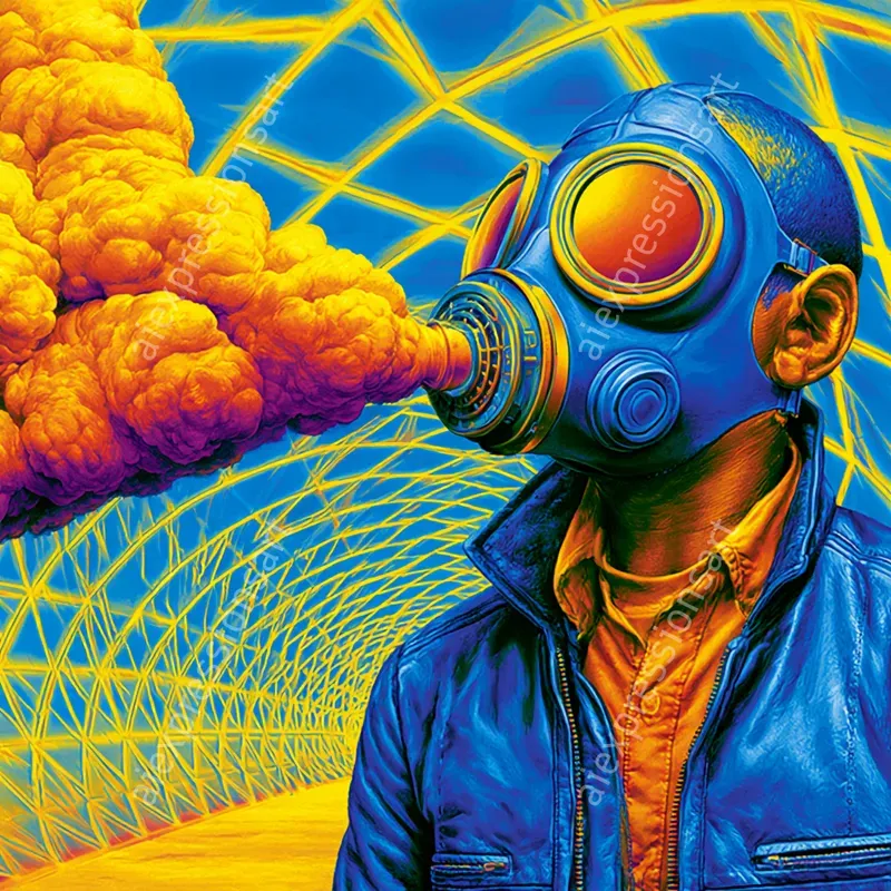 Thermal Duotone Dj Album Covers