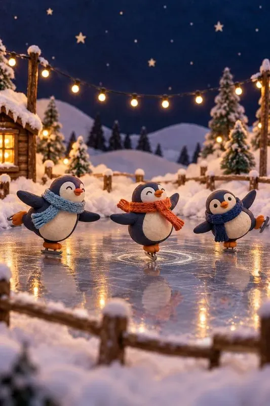 Stopmotion Clay Christmas Scenes