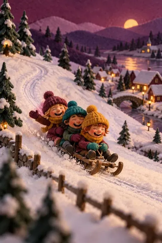 Stopmotion Clay Christmas Scenes