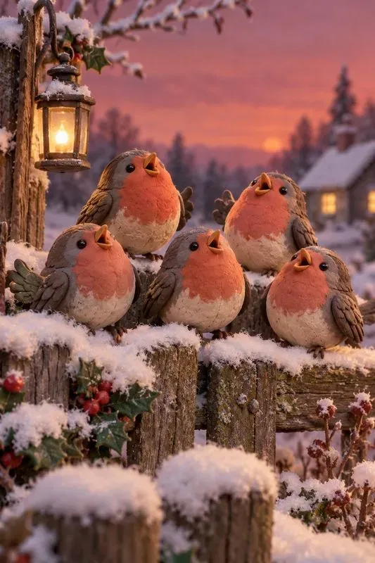Stopmotion Clay Christmas Scenes