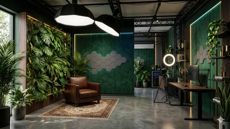 Influencer Studio Background Photos
