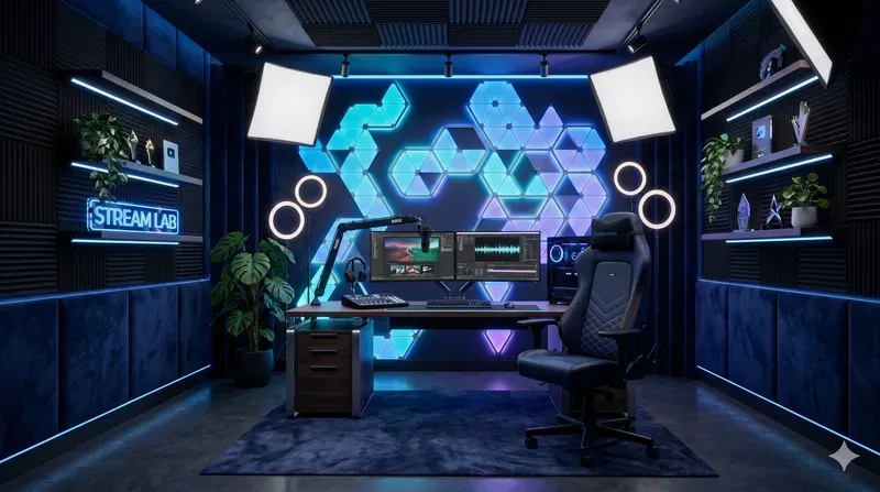Influencer Studio Background Photos