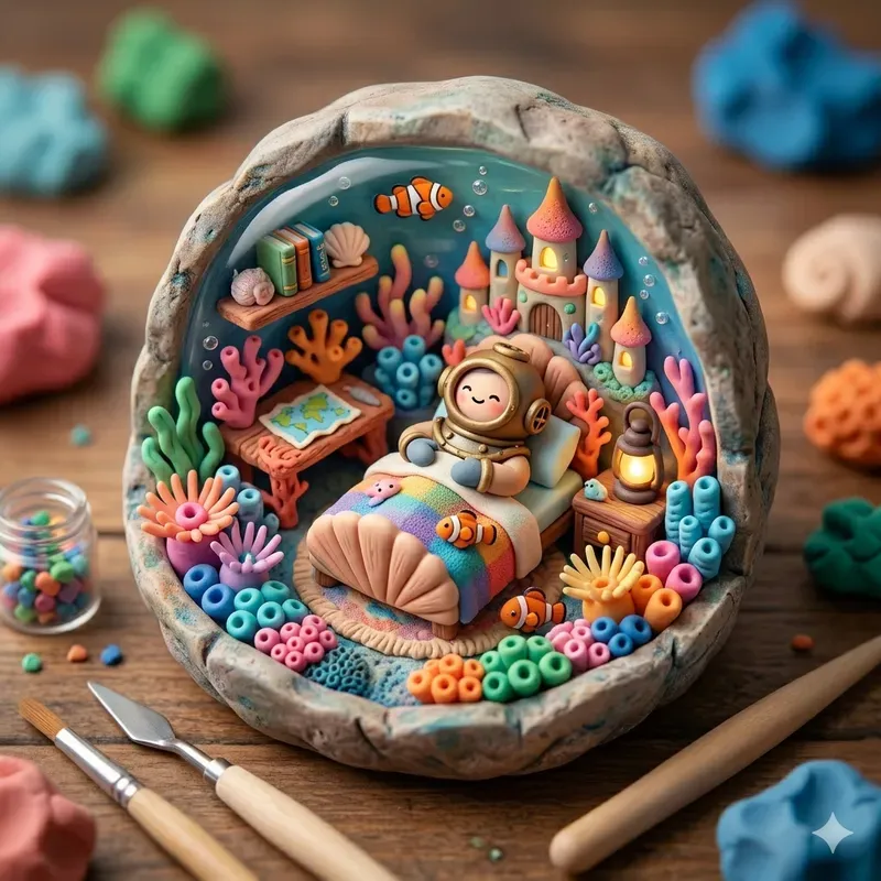 3D Microworld Claymation Generator