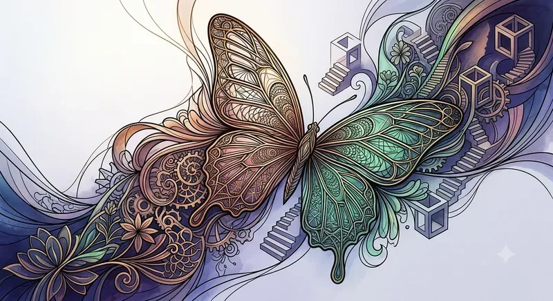 Surreal Linework Masterpieces Ai