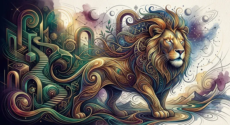 Surreal Linework Masterpieces Ai