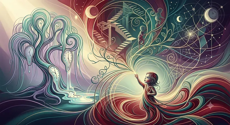 Surreal Linework Masterpieces Ai