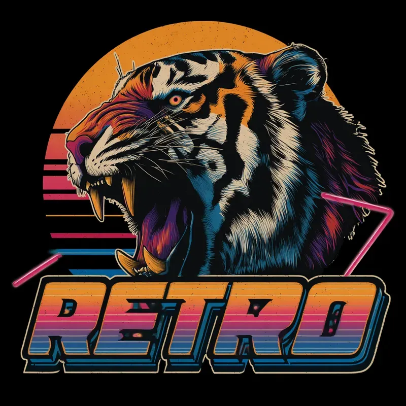 Retro Aesthetic Tshirt Design Generators