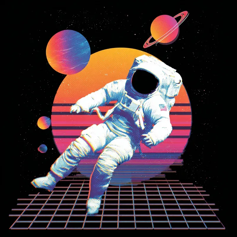 Retro Aesthetic Tshirt Design Generators