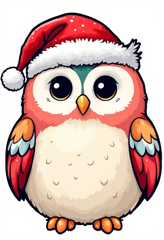 Kawaii Chibi Style Christmas Clip Art