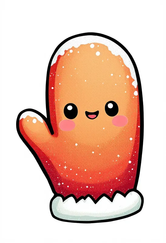 Kawaii Chibi Style Christmas Clip Art
