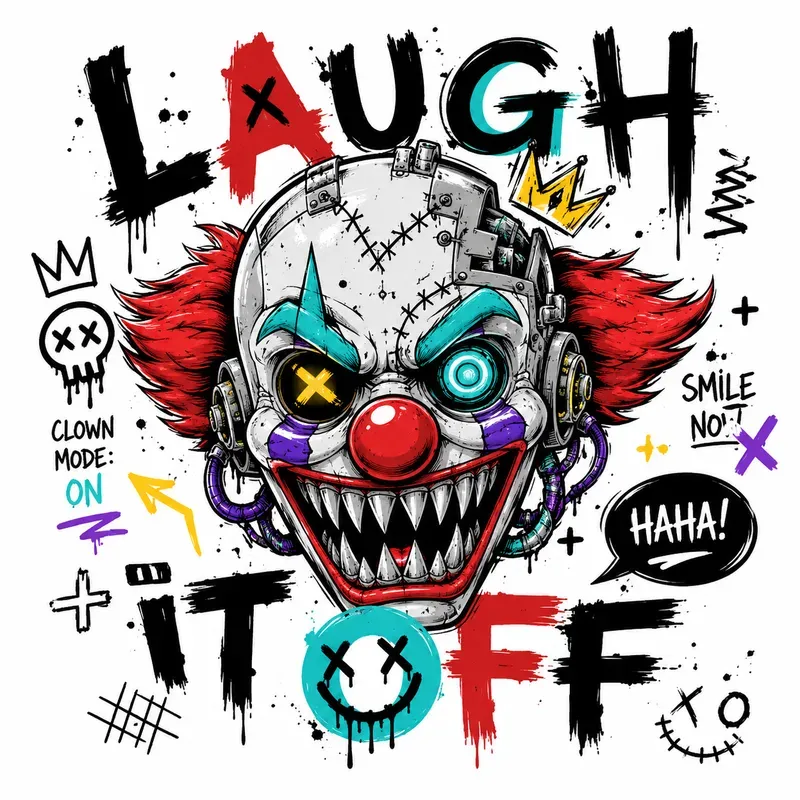 Edgy Streetwear Mascot Tshirts