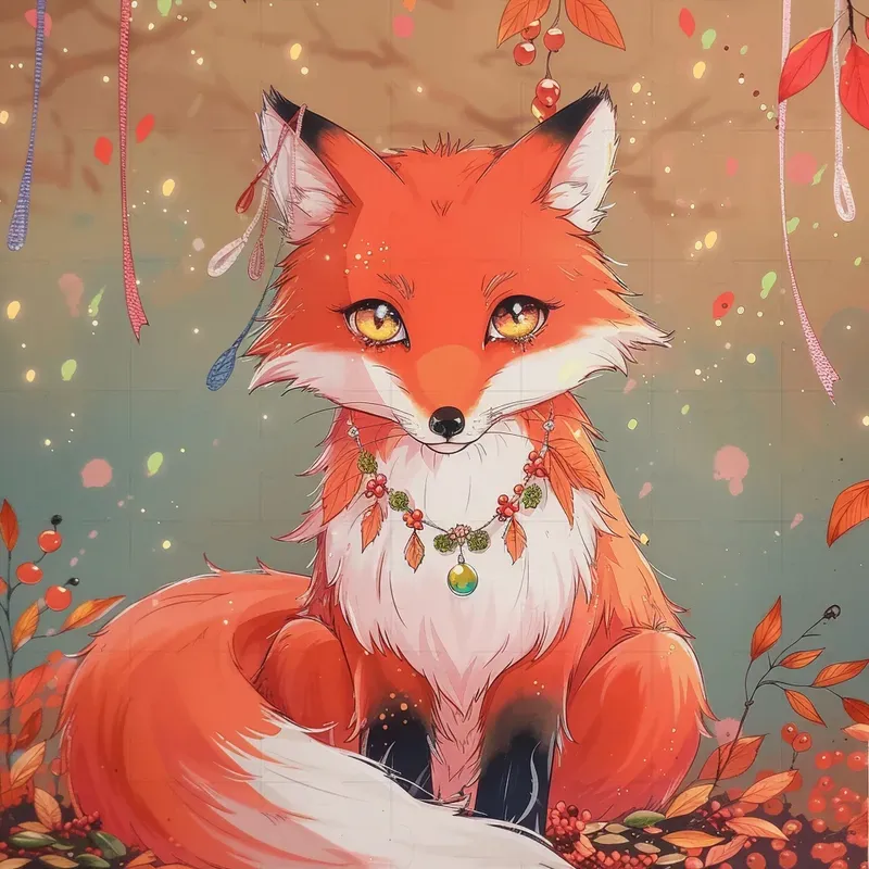Watercolor Anime Fantasy Illustrations