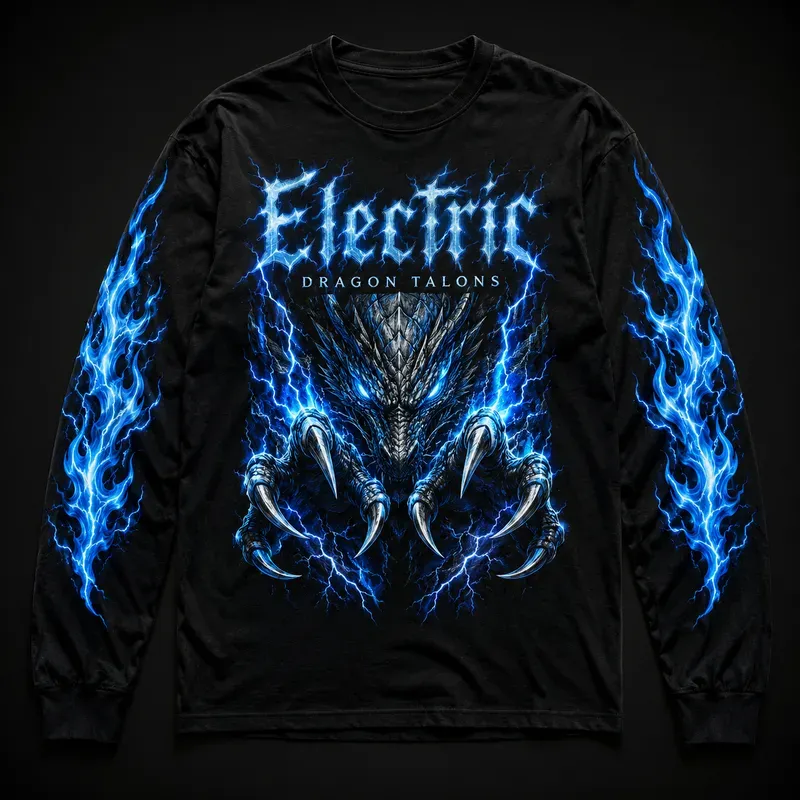 Flaming Streetwear Shirt Generator