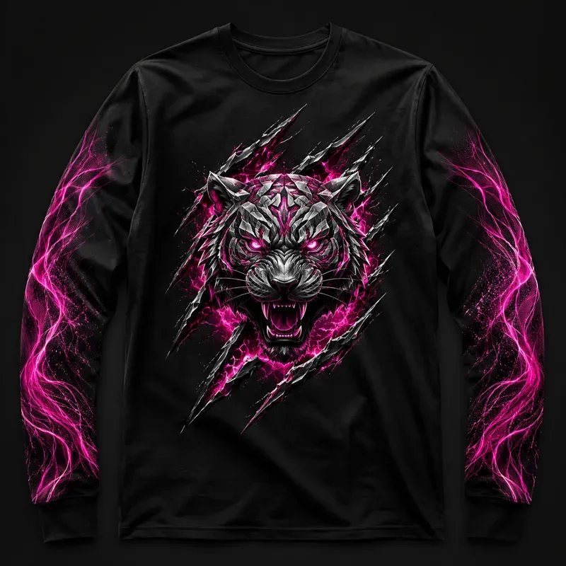 Flaming Streetwear Shirt Generator