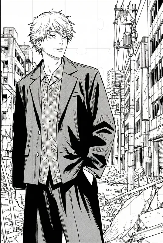 Tatsuki Fujimoto Style Csm Manga Art