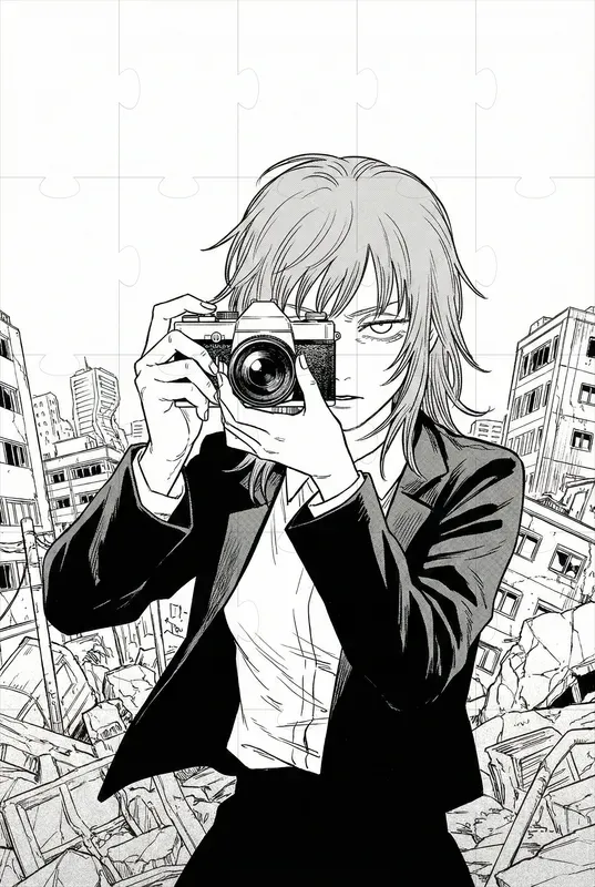 Tatsuki Fujimoto Style Csm Manga Art