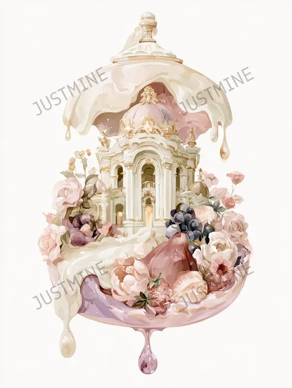 Dessert Dreamscapes Surreal Wall Art