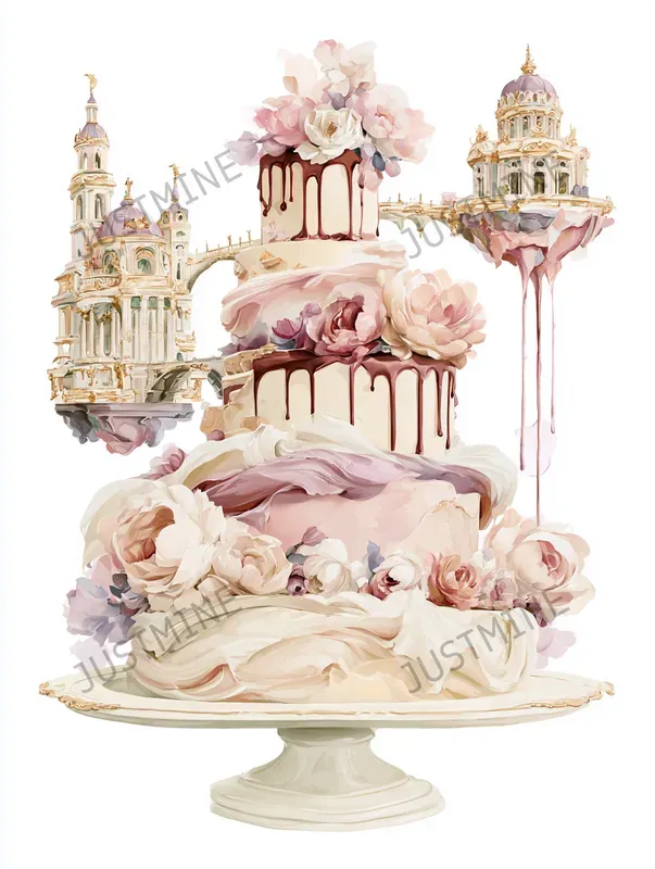 Dessert Dreamscapes Surreal Wall Art