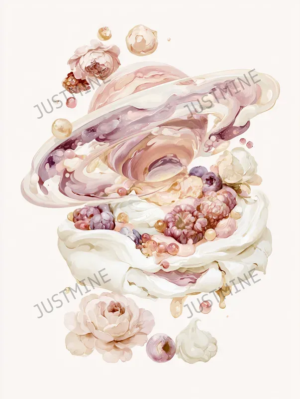 Dessert Dreamscapes Surreal Wall Art