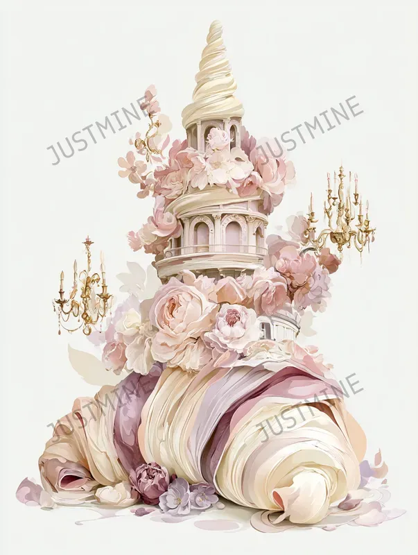 Dessert Dreamscapes Surreal Wall Art
