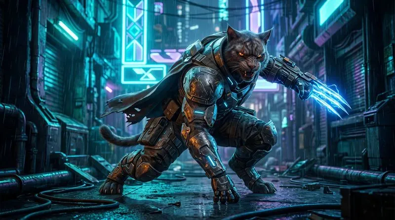 Mutant War Armor Animals 3D