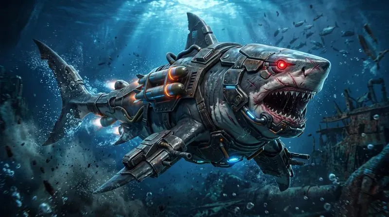 Mutant War Armor Animals 3D